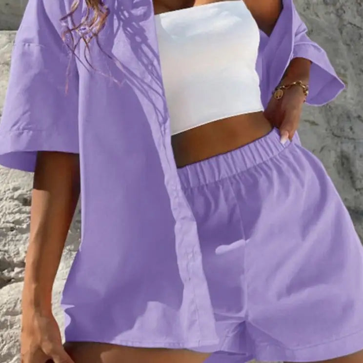Style Shorts and Shirt Set Pi-Mart