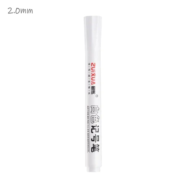 White Marker Gel Pen Pi-Mart