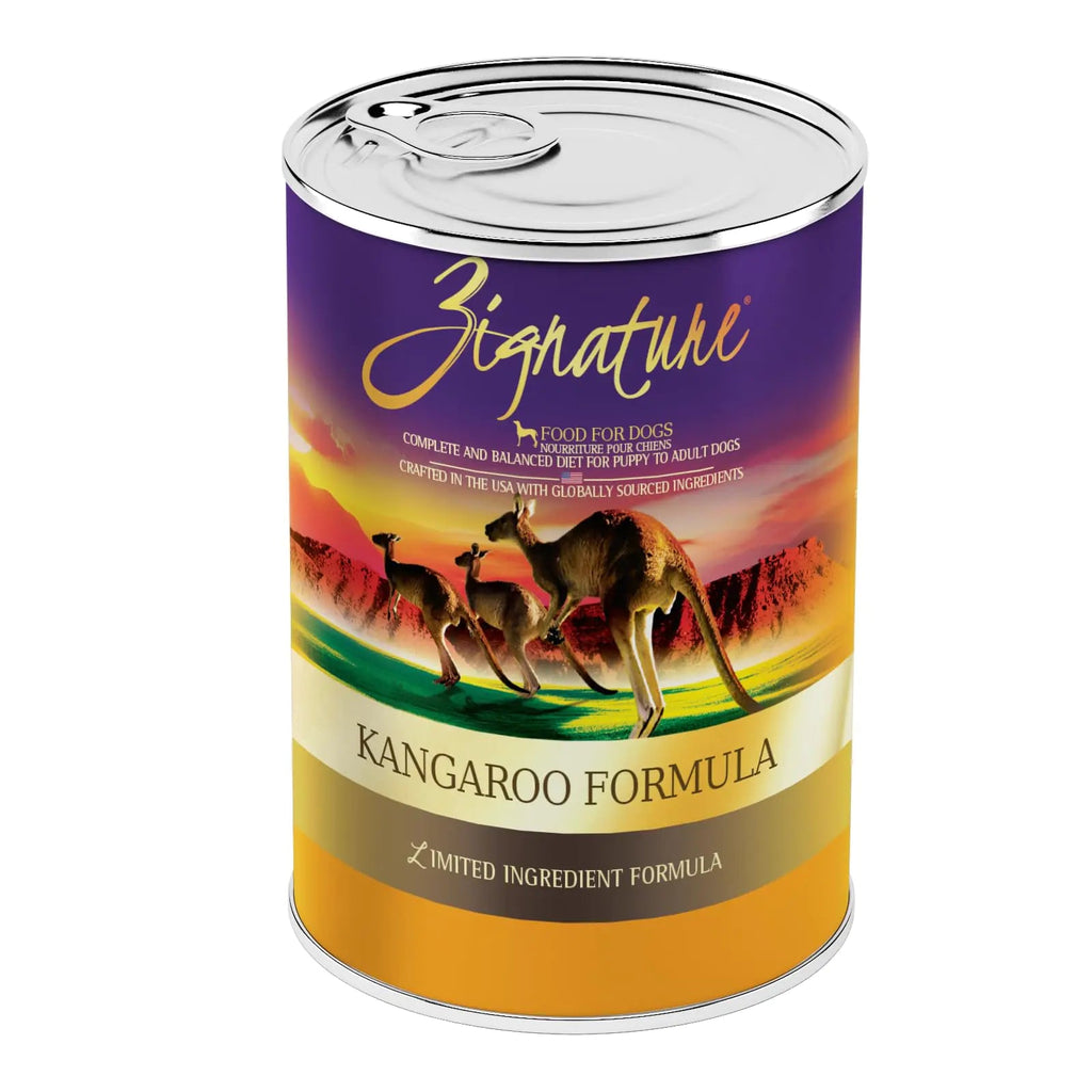 Zignature Kangaroo Canned Dog Food Formula 12/13oz Lootquake LLC