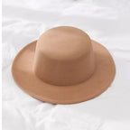 Winter Autumn Woolen Women Men Fedora Hats Fashionable Women Classic Wide Brim Fedora Hat Adjustable Big Fedoras Hat Luxury Brim Fedora Hat Summer Men Classic Hat