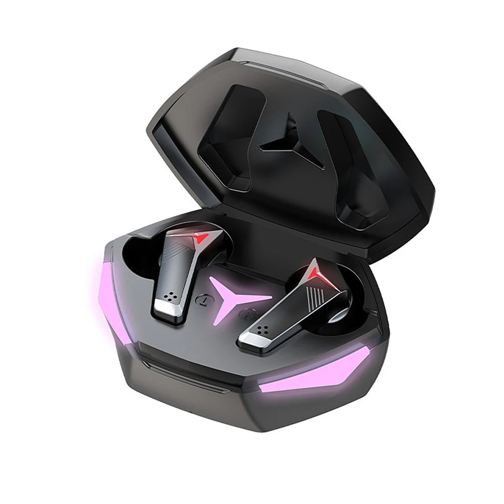 Wireless Earbuds for iOS & Android Phones, Bluetooth 5.2 in-Ear Headphones with Extra Bass, Built-in Mic, Soft in-Ear Sleep Earbuds Gaming Earbuds 60ms Low Latency TWS Bluetooth Earphone with Mic Bass Audio Sound Positioning Wireless Headphones Stevvex