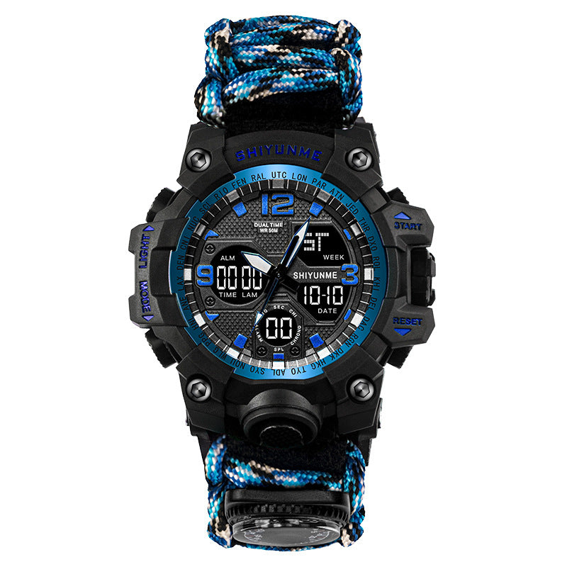 Survival Men Sports Watch With Outdoor Compass In Top Luxury Brand G Style Military Digital Watches Waterproof 50M relogio masculino - SJB-DIAMOND ELITES