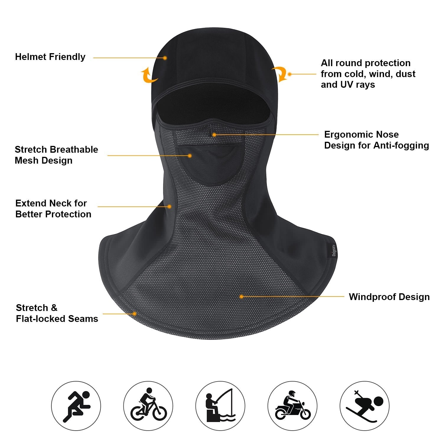 Balaclava Ski Mask - SJB-DIAMOND ELITES
