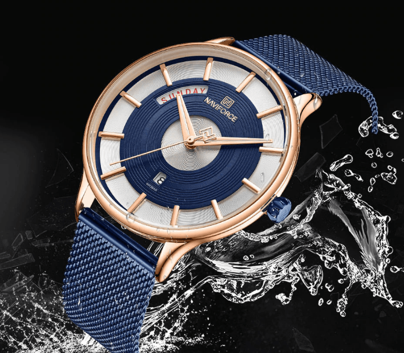 Universal Waterproof Modern Luxury Watch Stainless Steel Hardlex Glass Excellent Design Perfect Gift For Him - SJB-DIAMOND ELITES