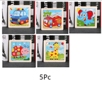 10pcs Of Wood Puzzle Baby Young Children Early Lessons Learned Intelligence Cartoon Animal Puzzle Wooden Toys Education Puzzles - SJB-DIAMOND ELITES
