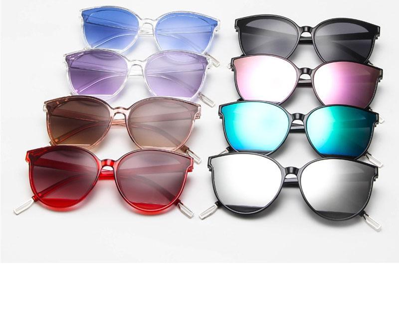 New 2020 Luxury Fashion Sunglasses Women Vintage Metal Eyeglasses With Mirror Classic Vintage Oculos De Sol Feminino And UV400 Protection - SJB-DIAMOND ELITES