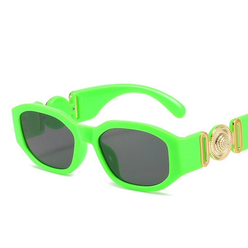 Retro Cutting Lens Gradient Square Sun Glasses UV400 - SJB-DIAMOND ELITES