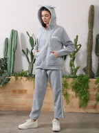 Women's Long Sleeved Hoodie Set - SJB-DIAMOND ELITES