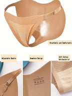Invisible Boost Fake Butt Lifting Bikini Panties for Women – Ultra-Thin Breathable and Seamless Women's Lingerie for Natural Enhancement and All-Day Comfort Stevvex