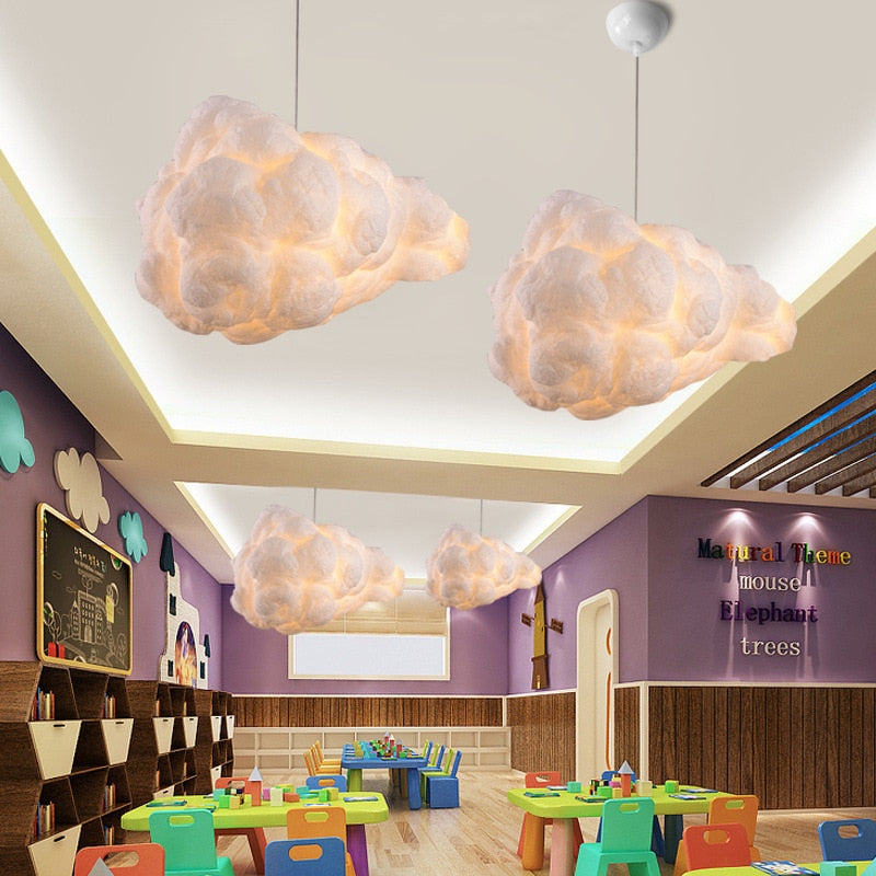 Floating Cloud Chandelier Lamp - SJB-DIAMOND ELITES
