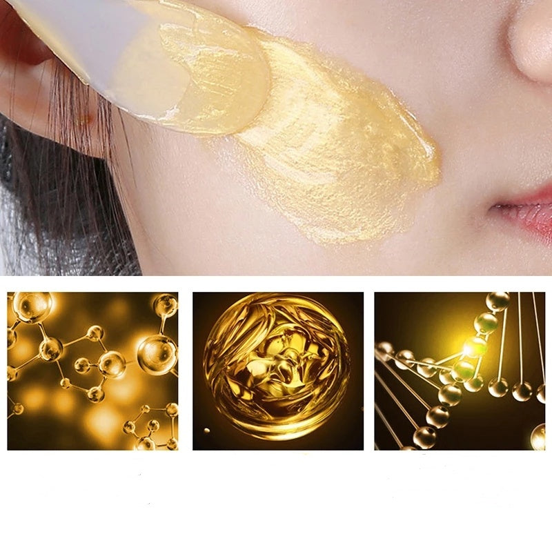 Gold Foil Snail Tear-Off Mask Hydrating Lootquake LLC