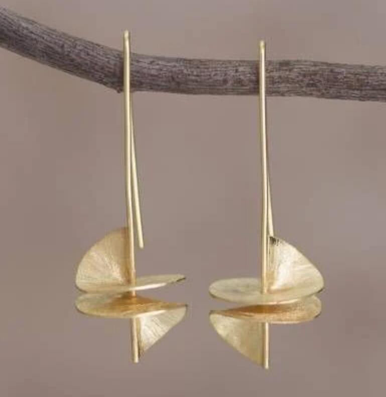 High Profile Fashion Spiral Irregular Earrings Pi-Mart