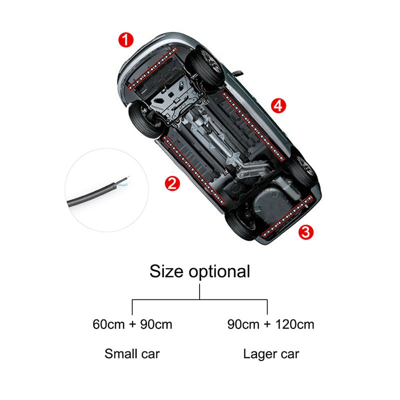 Car Flexible Ambient Atmosphere Lamp - SJB-DIAMOND ELITES