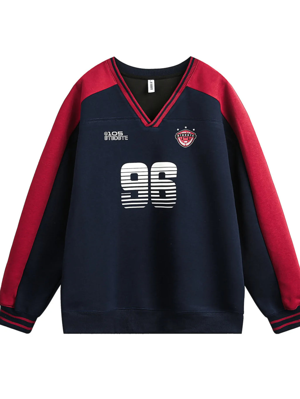 Men's Vintage 96 V-Neck Long Sleeve Sweatshirt