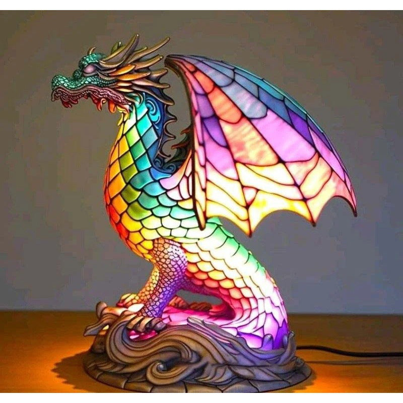Magic Strange Animal Image Sculpture Colorful Light Ornaments Pi-Mart