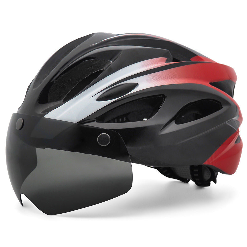 Bicycle Riding Protective Helmet Belt Goggles Lootquake LLC