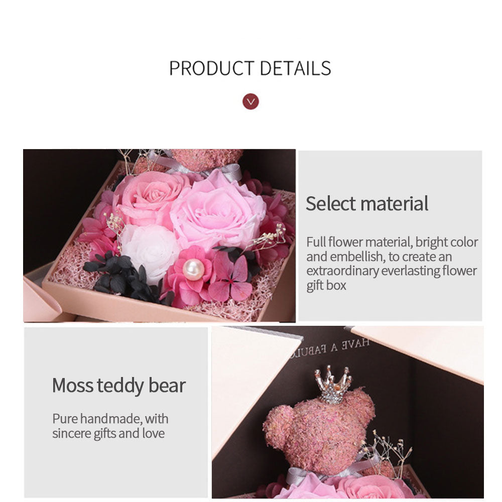 Artificial Flower Jewelry Box Pi-Mart