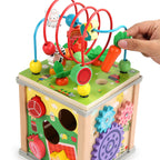 Children's Wooden Treasure Chest Multi-functional Puzzle Pi-Mart