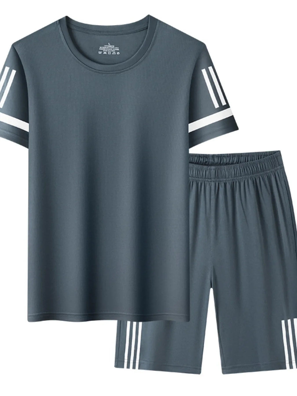 ComfyPlus Men's 2-Piece Lightweight Lounge Set THRIXINE