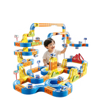 Hot Selling Magnetic Car Stem Racing Car Railtrack Set Montessori Motorized Train & Gravity Maze Toy Educational Gift For Kids Pi-Mart