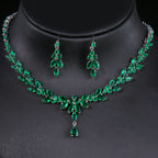Simple White Bride Zircon Set Women Pi-Mart