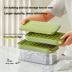 Food Grade Press Ice Box Flip One-click Ice Tray Pi-Mart