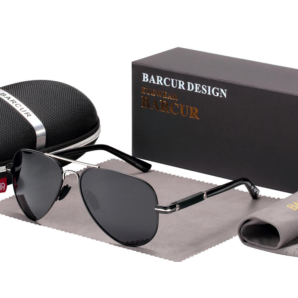 Aviation Luxury New Polarized Mens Sunglasses Pilot Style Men Accessories Driving Fishing Hiking Eyewear With UV400 Protection - SJB-DIAMOND ELITES