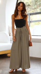 Women Loose Casual Fashion Trousers Pi-Mart