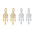 Dream Catcher Earrings Women's Minority Fashion Diamond
