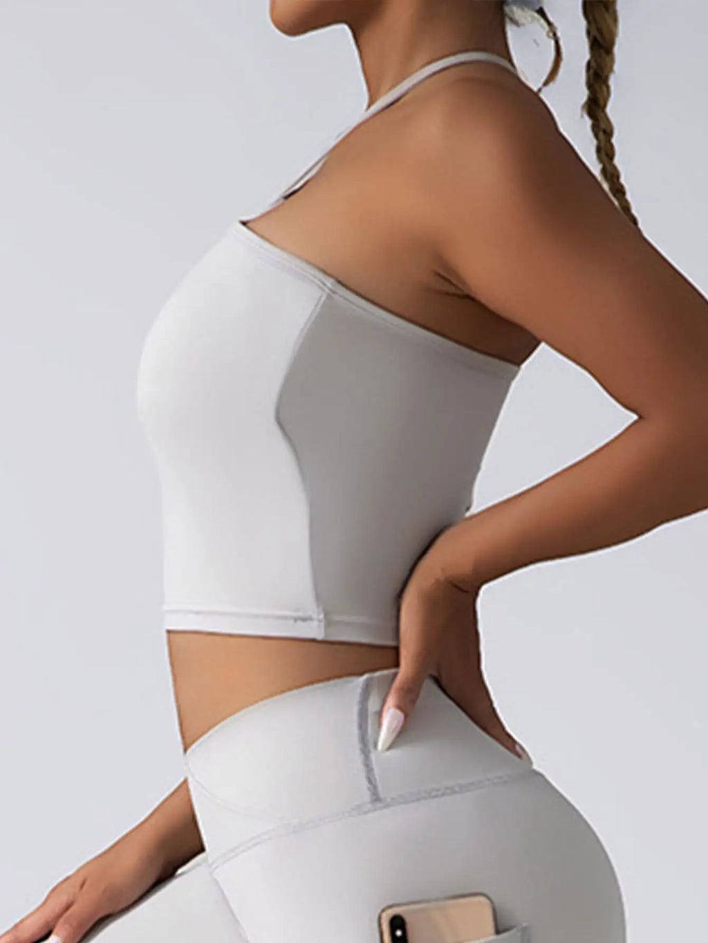 Crop Top With Built In Pads Sports Bras For Women - SJB-DIAMOND ELITES