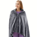 Electric Heating Blanket (59.06x31.5x0.59inch) USB Charging And Heating Blanket, Flannel Single Person Warm Shawl, Three Speed Temperature Control Adjustment, Suitable For Office Lunch Break, Outdoor Travel, Car Travel, And W