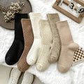 Women’s Plaid Fuzzy Socks - 6-Pair Value Pack | Comfortable, Stretchy, & Chic Mid-Tube Hosiery Lootquake LLC