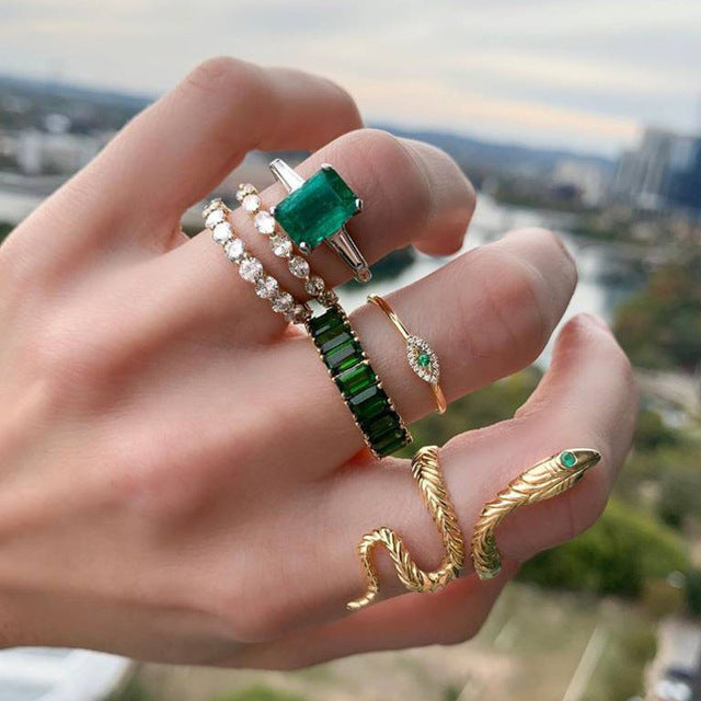Vintage Ring Set - SJB-DIAMOND ELITES