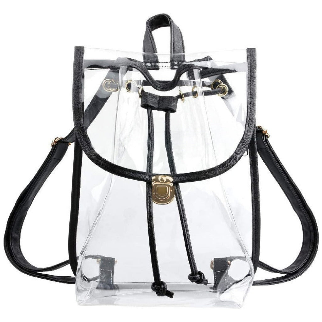 PVC transparent backpack, outdoor travel backpack, gymnasium visual backpack - SJB-DIAMOND ELITES