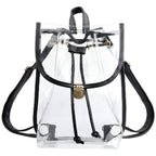 PVC transparent backpack, outdoor travel backpack, gymnasium visual backpack - SJB-DIAMOND ELITES