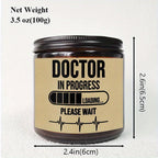 One Lavender Scented Candle, 5.3 Ounces, Made from Soybean Wax. A Great Gift Idea for Doctors, Physicians, And Medical Professionals, Suitable for Both Men And Women, As Well As And . Perfect for Birthdays, Christmas, Thanksg