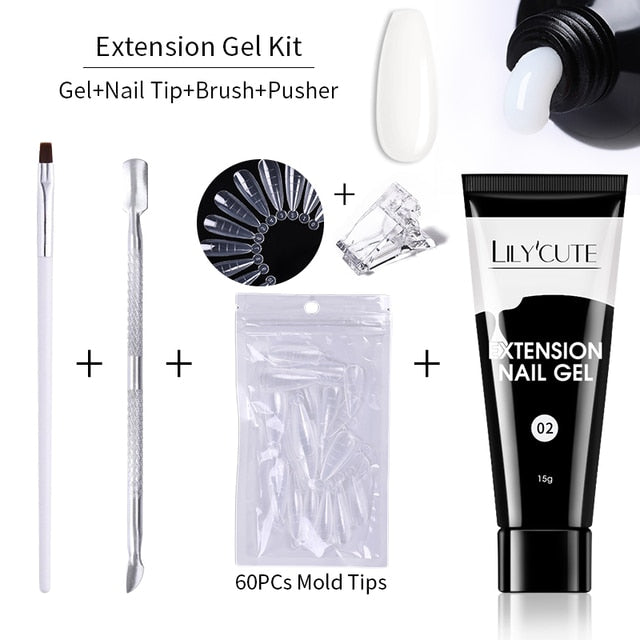 Extension Gel Set - SJB-DIAMOND ELITES