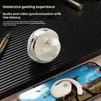 AI Translation Small Coconut Ball Wireless Bluetooth Headset Ear-mounted Headset Pi-Mart