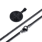 Men's Compass Necklaces Pi-Mart