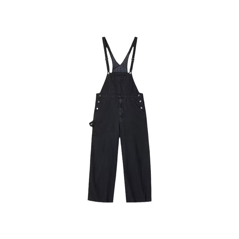 Jumpsuit Suspender Men's Business Shirt Wide Leg Pants Lootquake LLC