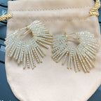 Women's Fashion New Heavy Industry Earrings Pi-Mart