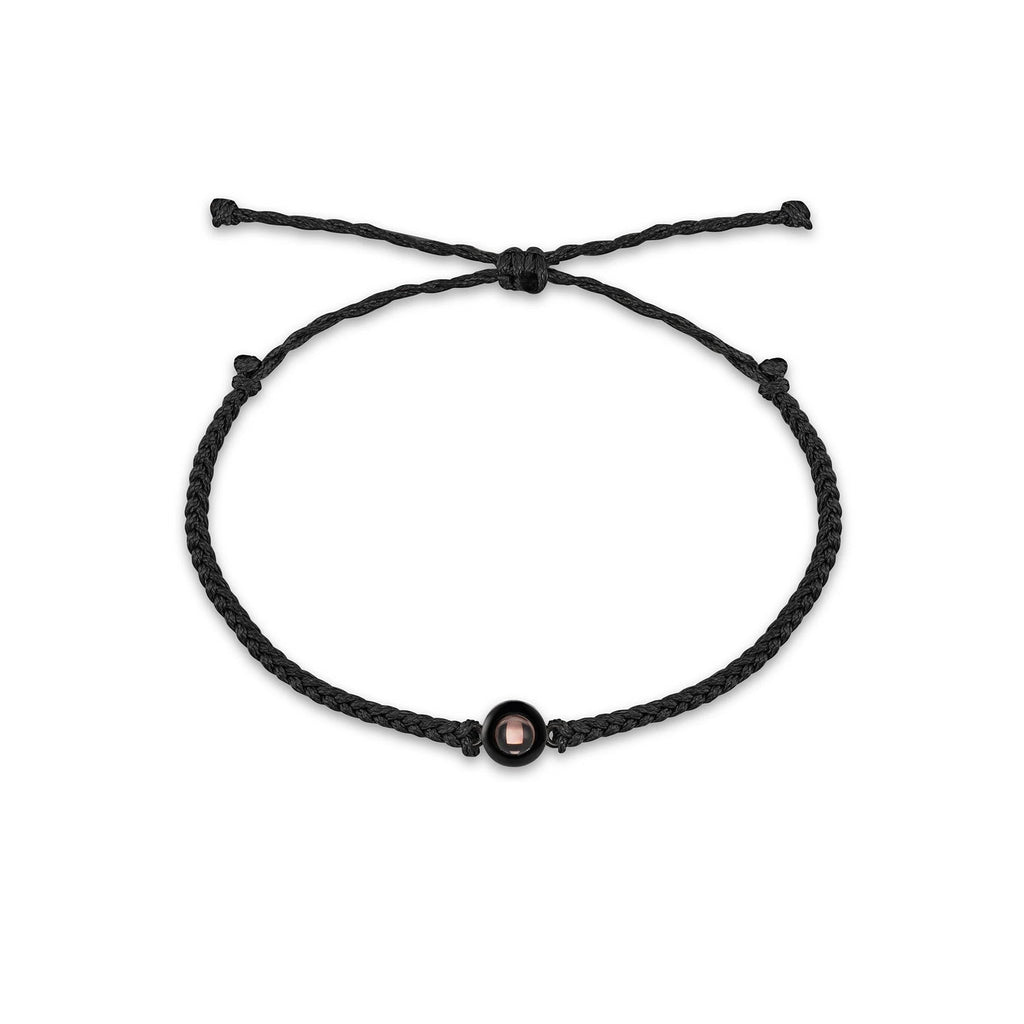 Creative Customized Color Photo Projection Bracelet Hand Woven Lovers Personality Jewelry For Men And Women Valentine's Day Gift Pi-Mart