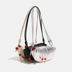 Small crossbody bag for women, metallic purse, armpit bag for women, fashion commuter shoulder crossbody bag - SJB-DIAMOND ELITES