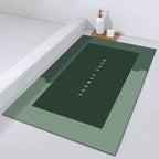 Quick Drying Absorbent Bathroom Mat Pi-Mart