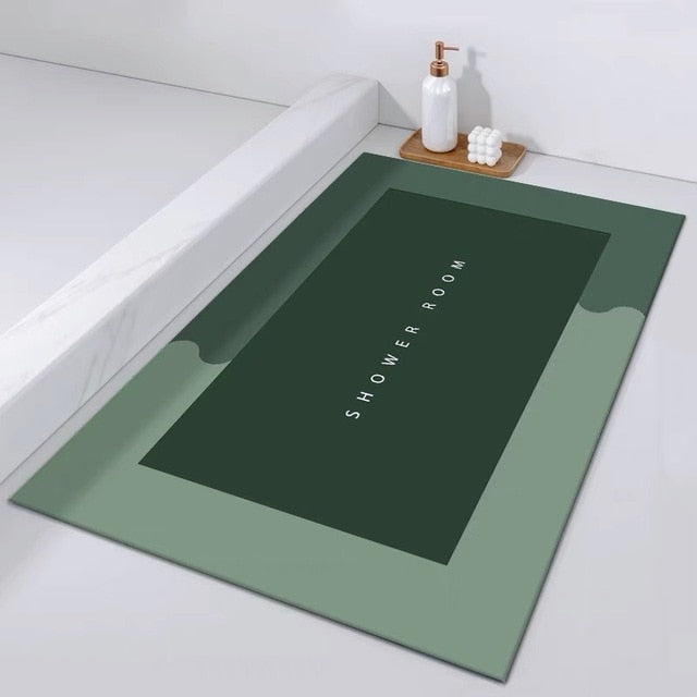 Quick Drying Absorbent Bathroom Mat Pi-Mart