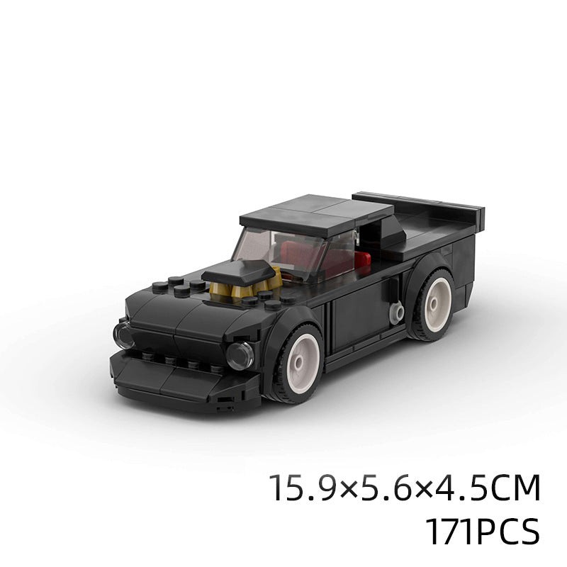 Children's Toys Car Model Sports Car And Small Particle Building Blocks MOC Educational Toys Pi-Mart