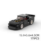Children's Toys Car Model Sports Car And Small Particle Building Blocks MOC Educational Toys Pi-Mart