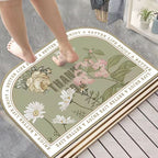 Diatom Mud Floor Mat Nordic Style Bathroom Non-slip Absorbent Pi-Mart