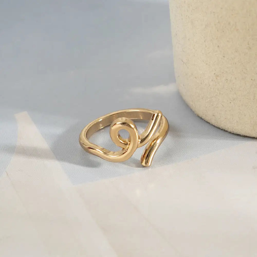 European And American Style Personality Geometry Ring