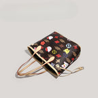 Cute Large Capacity Tote Bag - Cartoon Commuter Handbag for Women with Top Handle SHOMICOBOUTIQUE